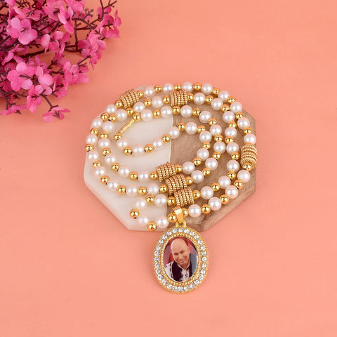 Guruji Neck Mala symbolizing divine connection and spiritual resonance. India’s Largest Pooja Accessories Brand – www.satvikstore.in