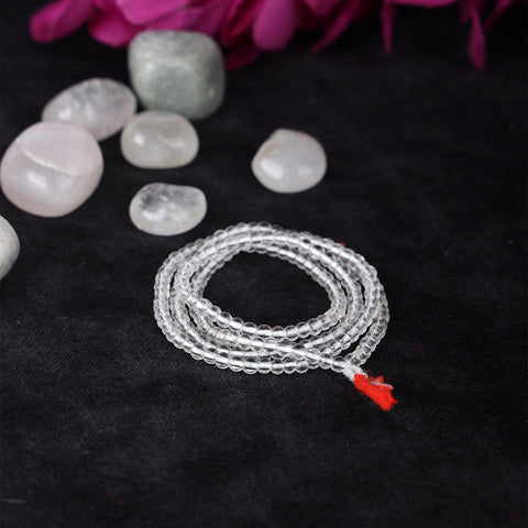 Saptik Mala 108 Small Beads Spiritual Jaap Mala for Meditation and Healing. India’s Largest Pooja Accessories Brand – www.satvikstore.in